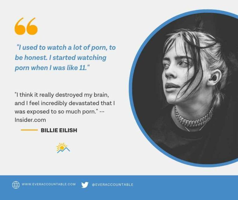 Billie Eilish Insider.com quote on porn and mental health does porn cause anxiety